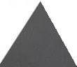 TopCer Базовая Плитка Dark Grey Triangle 5x5.7