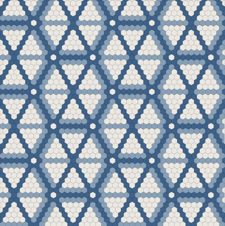 Winckelmans Complex Mosaics Special Design Net G01 Hex-2.5 3.8Mm 100x100