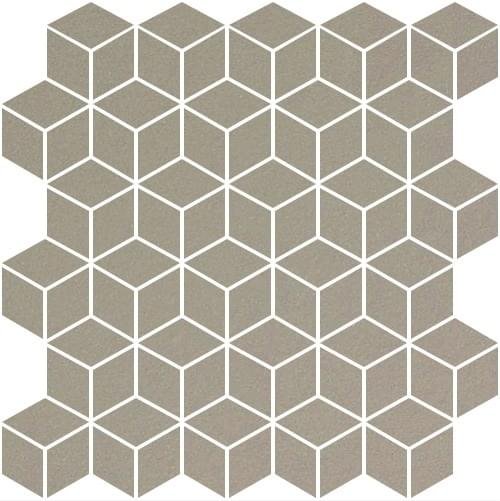 Winckelmans Mosaic Special Shapes Alternative Layout Diamonds Pale Grey Grp 27.5x28.5