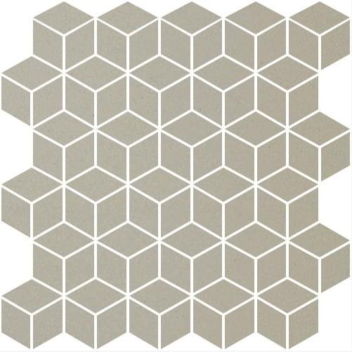 Winckelmans Mosaic Special Shapes Alternative Layout Diamonds Pearl Grey Per 27.5x28.5