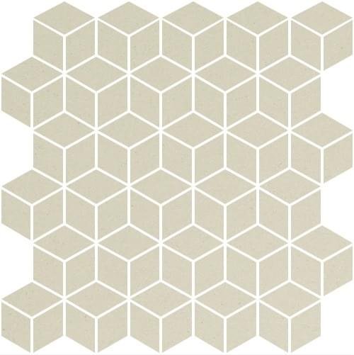 Winckelmans Mosaic Special Shapes Alternative Layout Diamonds White Bau 27.5x28.5