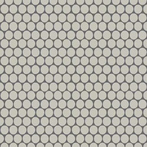 Winckelmans Rounds Mosaics Rounds D18 Pearl Grey Per 28x30