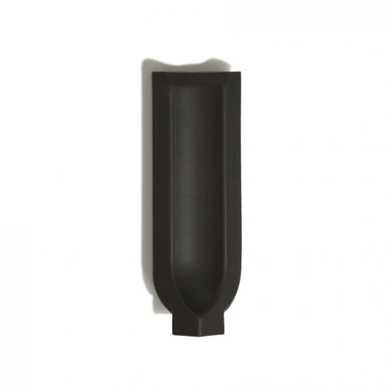 Winckelmans Simple Colors Skirting Coved Skirting Angle Int. Black Noi 3.2x11