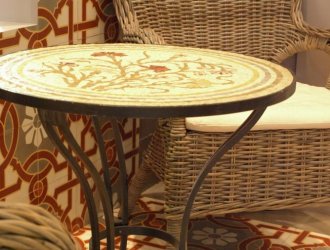 Плитка Carodeco коллекция Les Fleurs Et Arabesques