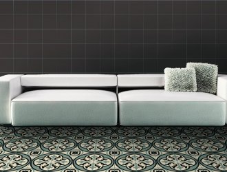 Плитка Carodeco коллекция Les Fleurs Et Arabesques