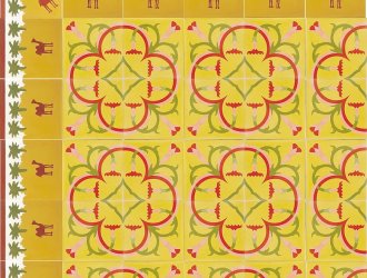 Плитка Carodeco коллекция Les Fleurs Et Arabesques