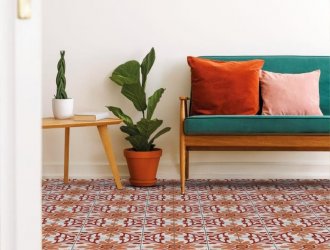 Плитка Carodeco коллекция Les Fleurs Et Arabesques