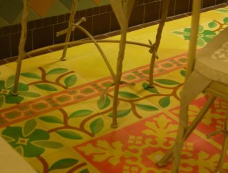 Плитка Carodeco коллекция Les Fleurs Et Arabesques