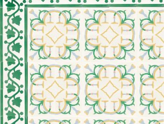 Плитка Carodeco коллекция Les Fleurs Et Arabesques