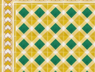 Плитка Carodeco коллекция Les Fleurs Et Arabesques