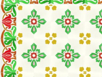 Плитка Carodeco коллекция Les Frises