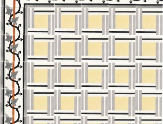 Плитка Carodeco коллекция Les Geometrique