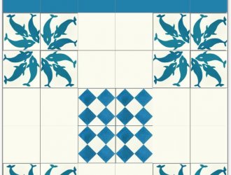 Плитка Carodeco коллекция Les Geometrique