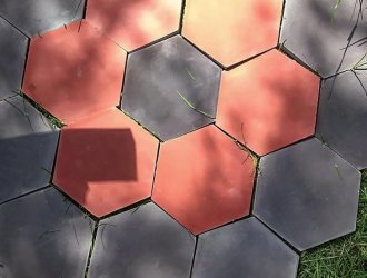 Плитка Carodeco коллекция Les Octogones-Hexagones Et Cabochons