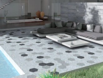 Плитка Diffusion коллекция Hexagon Granite