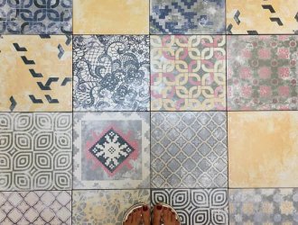 Плитка Diffusion коллекция Porcelain Decors