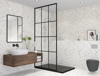 Плитка Eletto коллекция Bianco Covelano