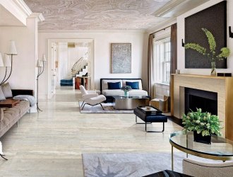 Плитка Gani коллекция Silver Grey Travertino