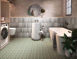 Плитка Geotiles коллекция Terracotta