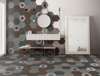 Плитка ITT коллекция Hexa