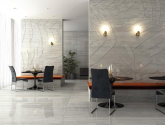 Плитка La Fabbrica Ava коллекция Marmi Travertino Silver