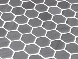 Плитка Onix Mosaico коллекция Hex Natureglass