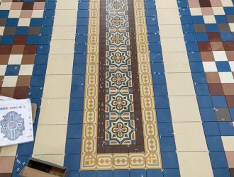 Плитка Winckelmans коллекция Simple Colors Decors Encaustic