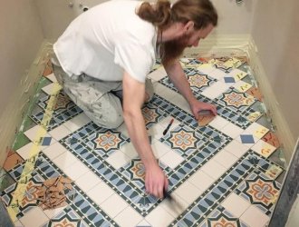 Плитка Winckelmans коллекция Simple Colors Decors Encaustic