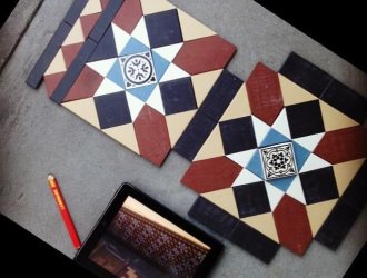 Плитка Winckelmans коллекция Simple Colors Decors Encaustic
