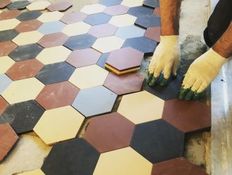 Плитка Winckelmans коллекция Simple Colors Hexagon