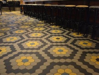 Плитка Winckelmans коллекция Simple Colors Hexagon