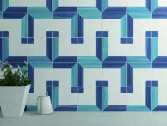 Плитка Wow коллекция Blanc Et Bleu