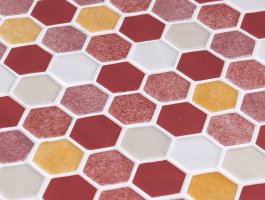 Плитка Onix Mosaico коллекция Hexagon Blends